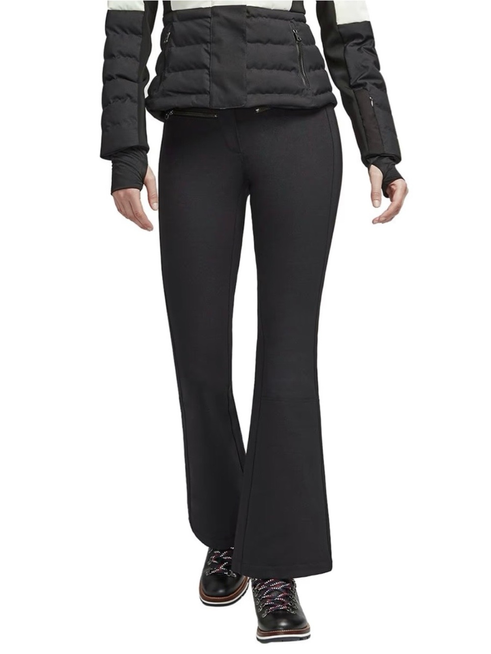Erin Snow Phia Eco Racer Ski Pants, Black, 4